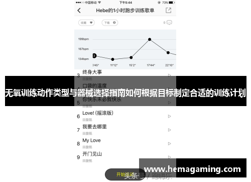 无氧训练动作类型与器械选择指南如何根据目标制定合适的训练计划